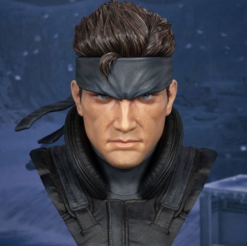 Solid Snake Metal Gear Solid 1/1 Life-Size Bust by First 4 Figures